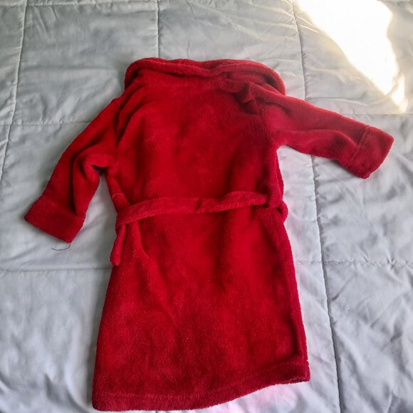 Kids Polyester Bath Robe Rudolph George 2T - Picture 5 of 5